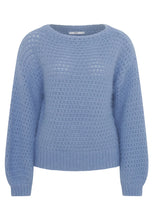 Load image into Gallery viewer, POL - Genus Pointelle Knit - Blue

