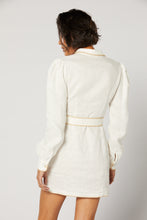 Load image into Gallery viewer, Winona - Solaris Button Up Dress - White
