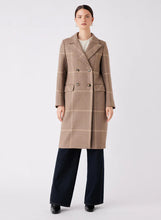 Load image into Gallery viewer, Esmaee - Voyager Coat - Toffee Check

