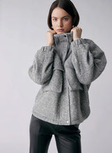 Load image into Gallery viewer, Esmaee - Weekender Jacket - Ash Chevron
