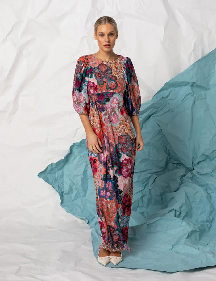 Kachel - Claire Dress - Nile Print