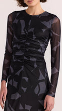 Load image into Gallery viewer, Staple The Label - Aura Mesh Midi Dress - Abstract

