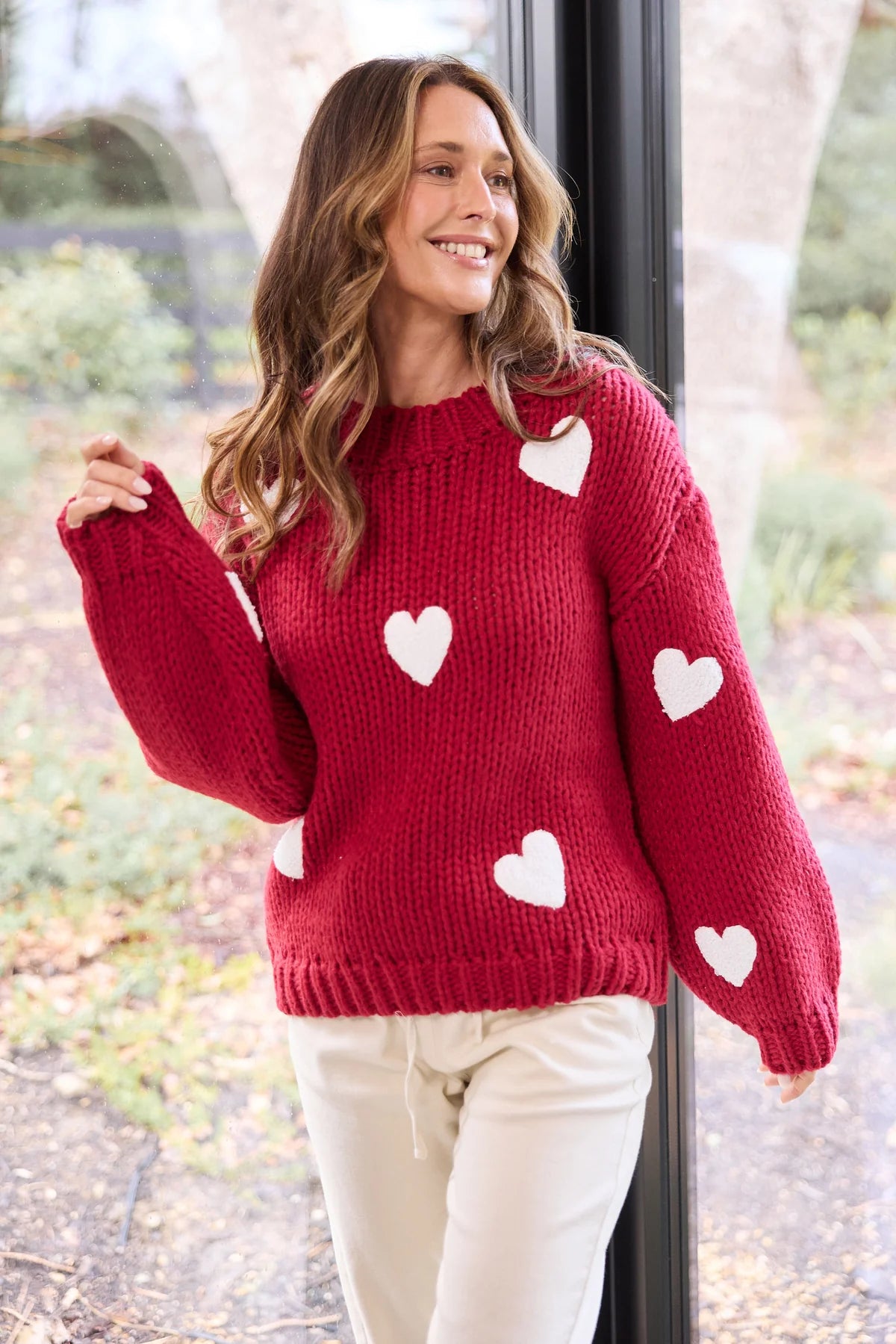 Brave And True - Heart On My Sleeve Knit