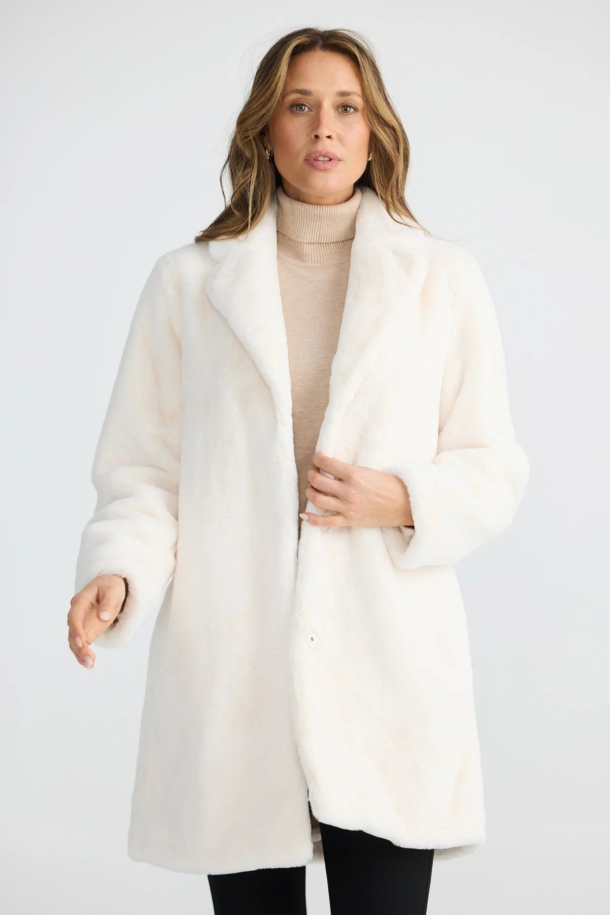 Brave + True - Jungle Coat - Winter White