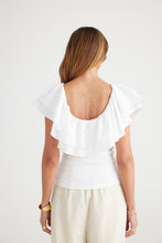 Load image into Gallery viewer, Brave + True - Callie Top - White
