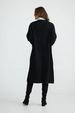 Load image into Gallery viewer, Brave + True - Bentley Long Cardigan - Black
