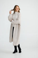 Load image into Gallery viewer, Brave + True - Bentley Long Cardigan - Grey Marle
