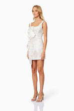 Load image into Gallery viewer, Elliatt - Octavia Mini Bow Dress - White, Gold
