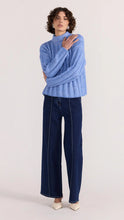Load image into Gallery viewer, Staple The Label - Macy Cozy Rib Jumper - Blue Marle
