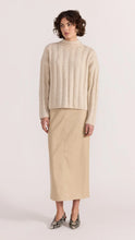 Load image into Gallery viewer, Staple The Label - Macy Cozy Rib Jumper - Oat Marle

