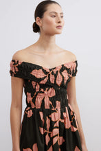 Load image into Gallery viewer, Pasduchas -Ola Floral Print Off Shoulder Midi
