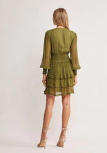 Load image into Gallery viewer, MOS The Label - Abloom Mini Dress - Olive
