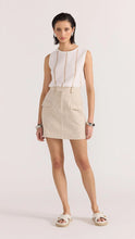 Load image into Gallery viewer, Staple The Label - Mason Mini Skirt - Natural-Marle
