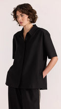 Load image into Gallery viewer, Staple The Label - Dion Short Sleeve Shirt - Black
