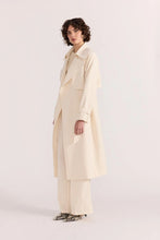 Load image into Gallery viewer, Staple The Label - Sabine Trench Coat - Cream
